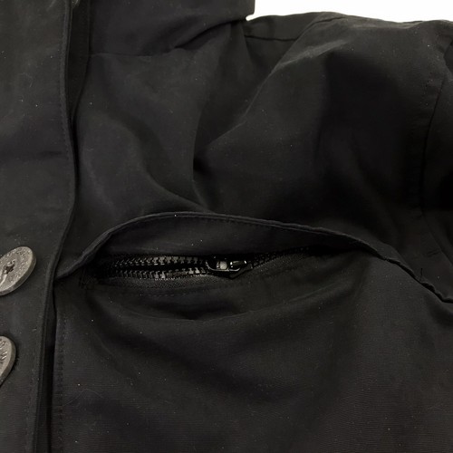 Woolrich Woman's Hooded Parka Coat Cotton 15011 Wool Plaid Lined Black Medium - Bild 6 von 11