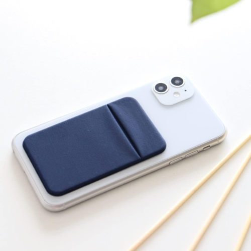 3Pack Cell Phone Card Holder Pocket for Back of Phone,Stretchy Stick on Wallet C - Picture 7 of 12