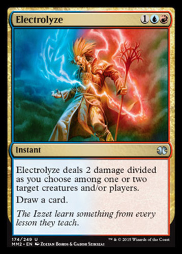 MTG magic cards 1x Electrolyze - Foil Modern Masters 2015 NM-Mint, English - Picture 1 of 1