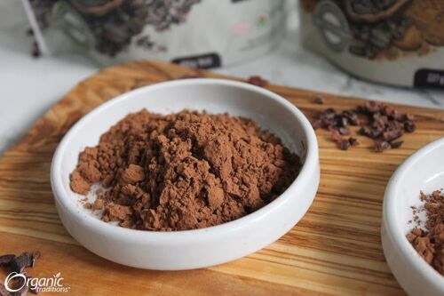Organic Traditions Cacao Powder, 16oz (454g) - Picture 4 of 4