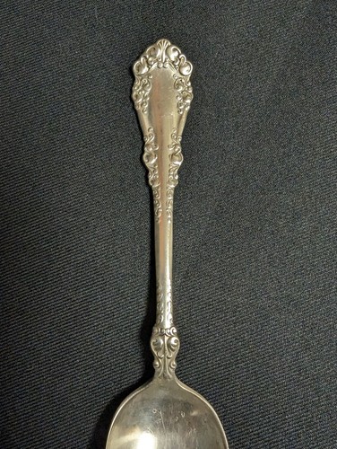 Drei große 1847 Rogers Bros Servierlöffel Berkshire 8 3/8" bitte lesen - Bild 6 von 8