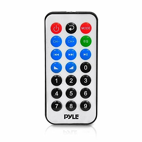 Receptor Estéreo PPDA6BU FM USB 200W, 4" Doble Caja Negra 100W Altavoces y Cableado - Imagen 6 de 6