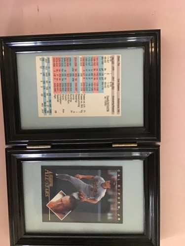 Lote (3) Póster de Béisbol Cal Ripken De Colección Tarjeta Coleccionable de Madera ¡HAZ UNA OFERTA! - Imagen 3 de 6