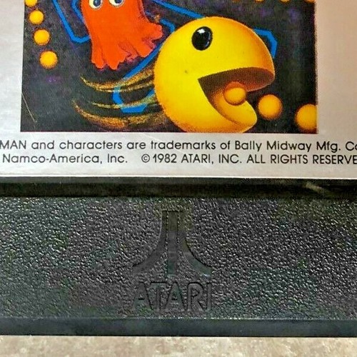 Carro videojuego Pac-Man Atari 5200 1982 solo sin probar - Imagen 3 de 4