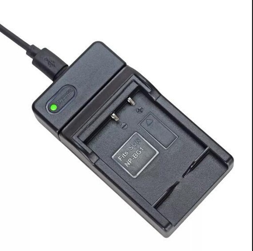 Cargador de batería para Sony NP-BG1 CyberShot DSC-W30 DSC-W35 DSC-W50 W55 W80 WX1 H3 - Imagen 6 de 7