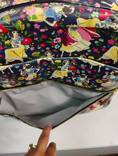 Meta Backpack Diaper Bag in Disney s Snow White s Enchanted Forest - Picture 12 of 23