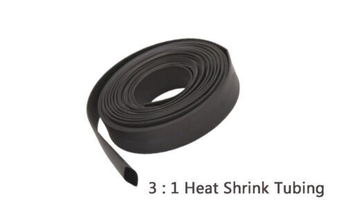 Schrumpfschlauch Schwerlast Polyolefin 3:1 Verhältnis Marine Sleeving schwarz SET - Bild 10 von 12
