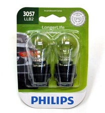 Philips LongerLife 3057 27/7W Two Bulbs Rear Turn Signal Replacement Fit OE