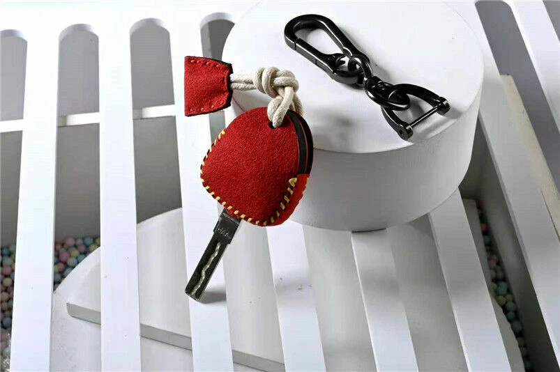 Funda con llavero inteligente de cuero gamuza para coche para Ferrari 458 612 599 GTB FF Foto 4 de 4