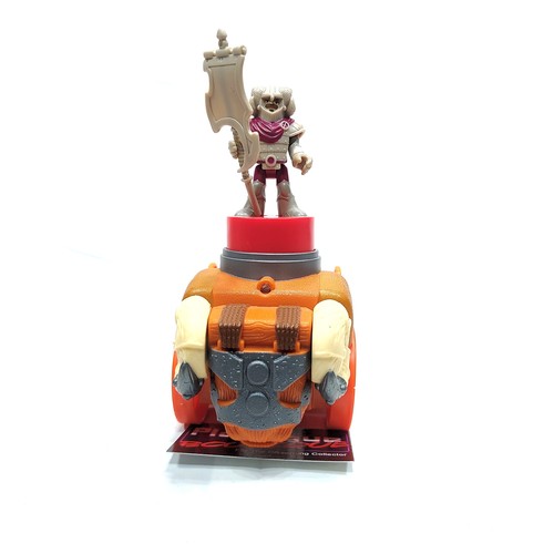 Fisher Price Imaginext Castle Knight Battering Ram COMPLETE DISK HELMET FLAG - Picture 4 of 9