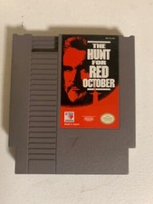 The Hunt for Red October Nintendo NES Video Game Cart