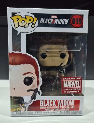#619 - Marvel - Viuda Negra - Cuerpo de Coleccionistas - Vinilo Funko Pop - Imagen 2 de 7