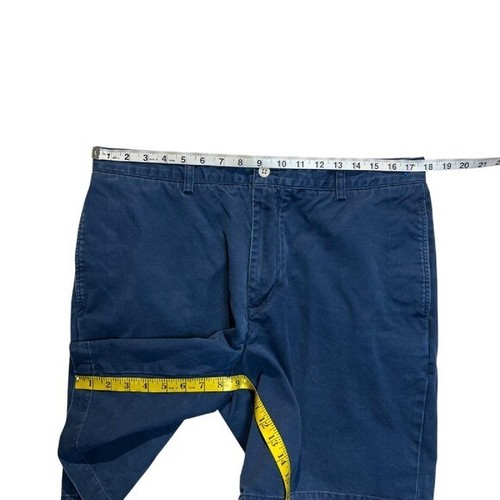 Vineyard Vines Chino Club Short Casual Everyday Shorts Navy Blue 9" Mens Size 36 - Picture 7 of 7