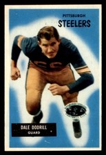 1955 Bowman Football #79 Dale Dodrill EX *f3