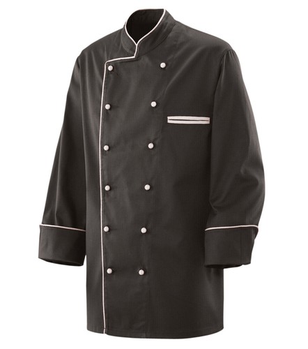 Kochjacke HIZA Hot cuisine Schwarz Neu 50 HIZA Fashion-Chefjacke - Bild 3 von 8