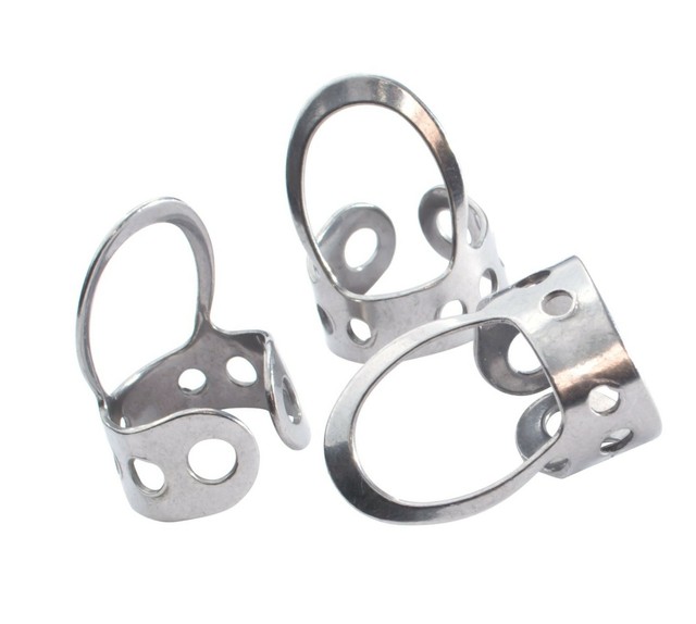 3 x Stainless Steel, Open Design, Metal Finger Picks for Guitar, Banjo, Dobro...