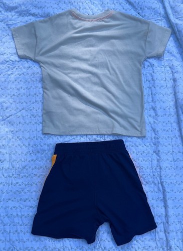 GAP KIDS Space Jam New Legacy Warner Brothers Sleep Set PAJAMAS Sz 4 - Picture 4 of 5