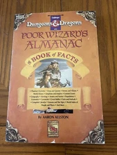 DUNGEONS & DRAGONS D&D POOR WIZARDS ALMANAC BOOK OF FACTS CHALLENGER SERIES
