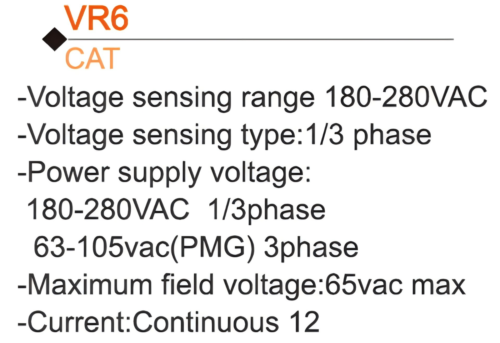 VR6 Replace CAT Generator 400Hz AC Generator Voltage Regulator AVR - Picture 2 of 5