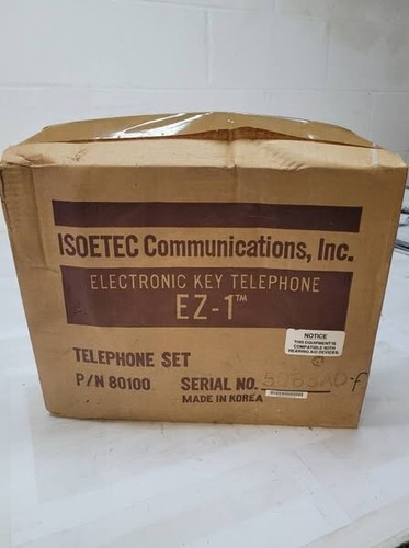 Isoetec Communications, Inc. Ez-1 Telephone Set P/N 70408 / r4s - Picture 4 of 5