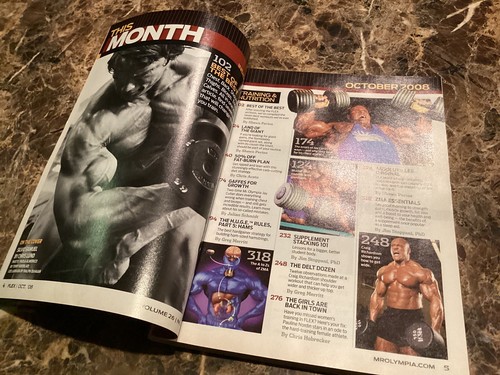Flex Magazine Lee Labrada & Silvio Samuel October 2008 - Picture 5 of 6