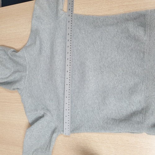 Converse Hoodie Girls XL Size 13-15 Years Grey Cotton Full Zip Hooded Sweatshirt - Picture 7 of 11