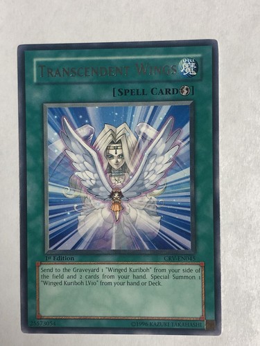 Yugioh Transcendent Wings CRV-EN045 1st Edition Rare Near Mint - Picture 1 of 7