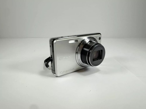 Sony Cyber-shot DSC-W290 12.1MP CCD Vintage Digital Camera - Silver - Picture 9 of 11