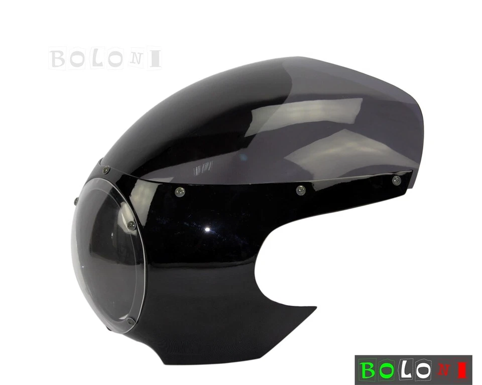 Carenado de faros para motocicletas clásicas Drag Café Racer 5,75" Foto 3 de 4