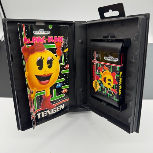 Ms Pac-Man Sega Genesis CIB Authentic, Tested, And Working! - Picture 4 of 9