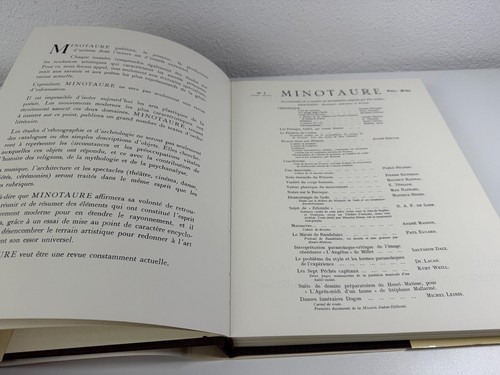 MINOTAURE, NO. 1, 1933, EDITIONS SKIRA, Faksimile 1981, Picasso, selten, Kunst - Bild 8 von 11