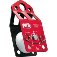 Petzl Kootenay Rot Rolle Umlenkrolle Seilrolle Seil Seilbahn Knoten Durchlauf