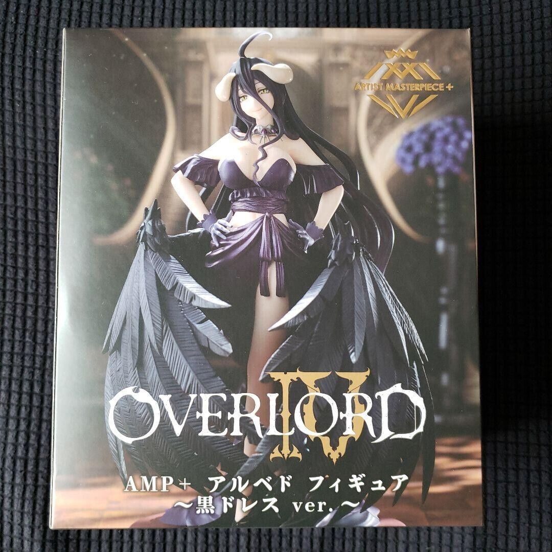 TAITO Overlord IV Albedo AMP figure black dress ver. Anime Manga NEW Japan