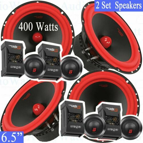 2 Sets Cerwin Vega Mobile V465C Vega Serie 6,5" 400 W 2-Wege Komponentenlautsprecher - Bild 1 von 5
