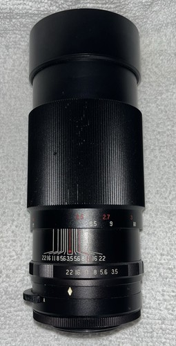 Mamiya/Sekor CS/M42? 200mm f3.5 Telephoto Lens JAPAN #101688 w/case. Untested - Picture 13 of 13