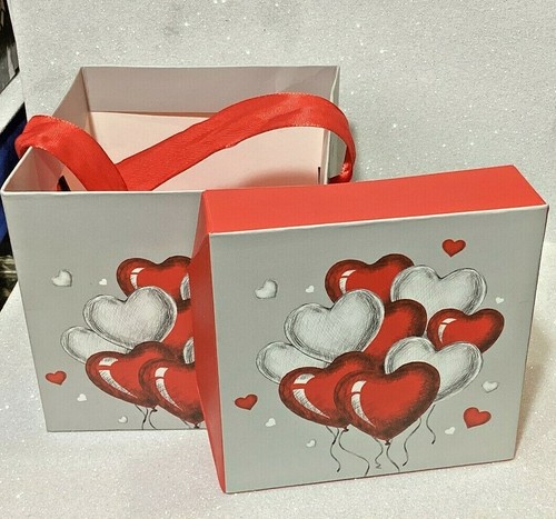 SAN VALENTINO AMORE LOVE SCATOLA BOX PORTAREGALO IN CARTA CONTENITORE GIFT PACK - Picture 3 of 8