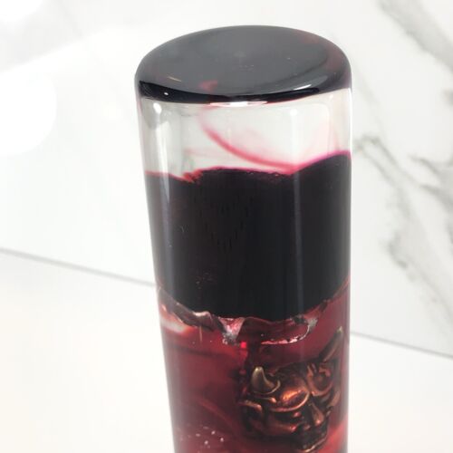 MrGrip Flower shift knob 5.75 inch resin Red Bleeding cherry blossom 12MMx1.25 - Picture 4 of 6