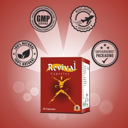 Herbal Supplements for Men and Women, Revitalize Your Immunity Energy Booster - Picture 2 of 3