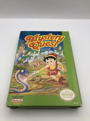 Mystery Quest Nintendo Nes W/Manual 8 Bit Retro NTSC 1988 #0475 - Picture 2 of 17