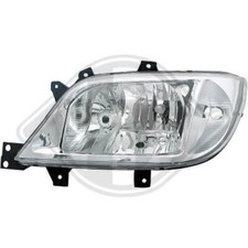 Hauptscheinwerfer Diederichs 1662981 für Mercedes Benz Mercedes Benz Links