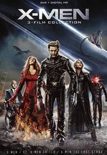 X-Men Trilogy 3 Movie DVD Set - X-Men, X2 X-Men United, X3 The Last Stand