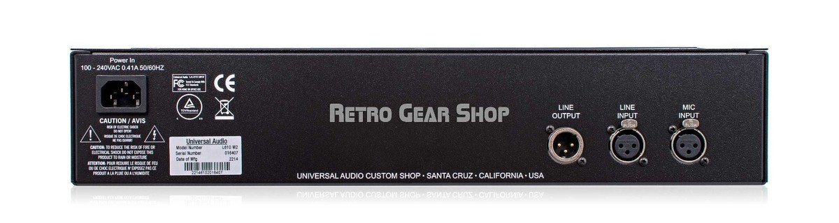 universal audio LA610 mkⅡ 美品 Universal Audio LA-610 Mk II Tube Channel Strip | Sweetwater