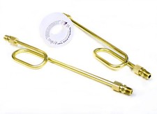 Old-Stf Harley Ironhead Sportster Brass rocker box oil "Loop" lines XL XLCH XLH