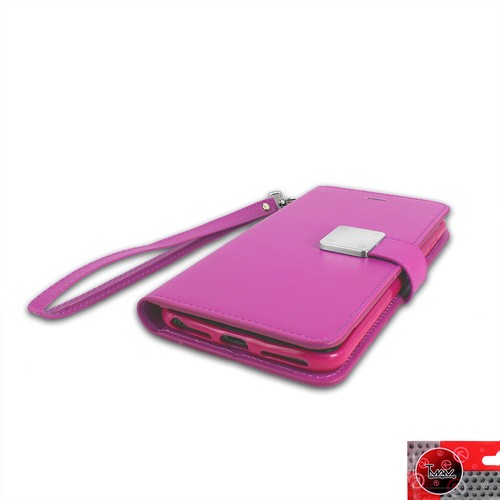 Funda para iPhone 11/Pro/Pro Max, Doble Plegable Folio Cuero Portatarjetas Funda - Imagen 13 de 29