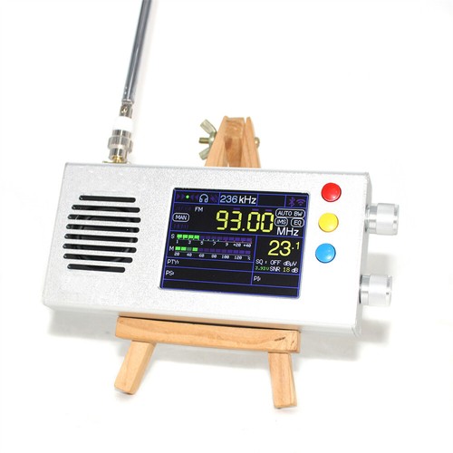 3.2" LCD TEF6686 Full Band FM/MW/Short Wave HF/LW Radio Receiver Aluminum Alloy - Picture 7 of 11