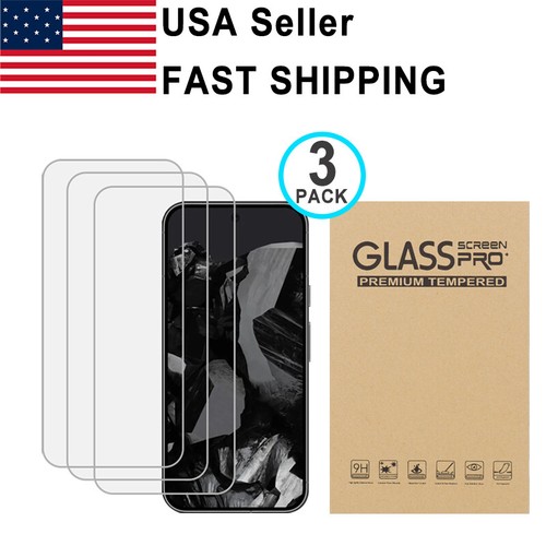 3PACK Tempered Glass Screen Protector For Google Pixel 9 8 7 6 Pro XL Fold a - Picture 13 of 14