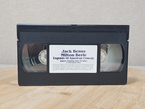 Jack Benny Milton Berle Legends of American Comedy VHS Video Cassette 1990 - Picture 5 of 5