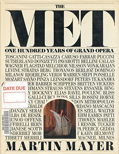 The Met: One Hundred Years of Grand O..., Mayer, Mercer - Imagen 1 de 2