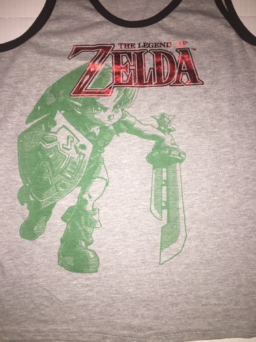 Brand New- Nintendo Legend Of Zelda "Link" Graphic Tank Top Womens (Size L) - Picture 2 of 4