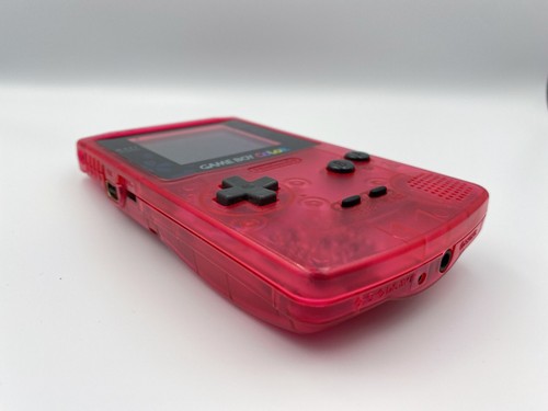 Nintendo Game Boy Color Sakura Taisen Console Edizione Limitata Giappone GBC Testata - Foto 10 di 12